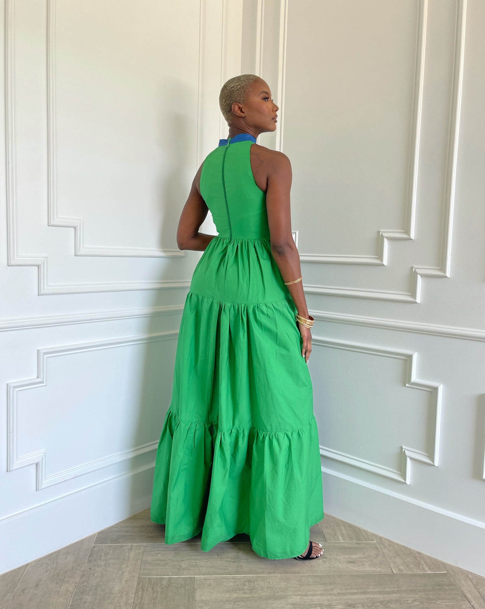 Lola Maxi Vacation Dress Green – ForeverAmelia